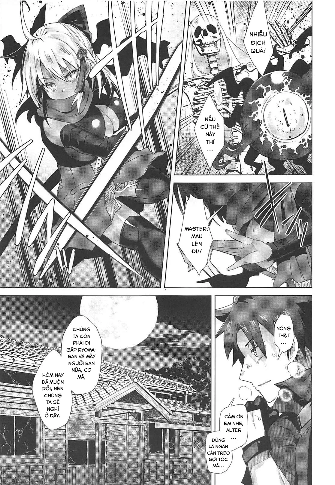 HentaiVN.net - Ảnh 3 - Master cũng yêu Alter-chan. [マスター大好きオル田ちゃん; Master Daisuki Alter-chan] - Chap 1
