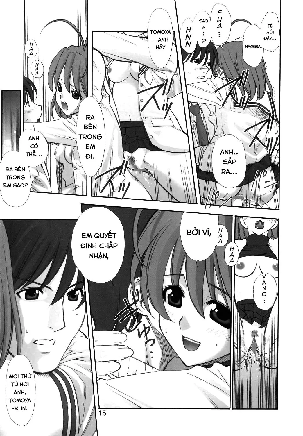 HentaiVN.net - Ảnh 15 - Maki Clannad (Clannad) - Chap 1