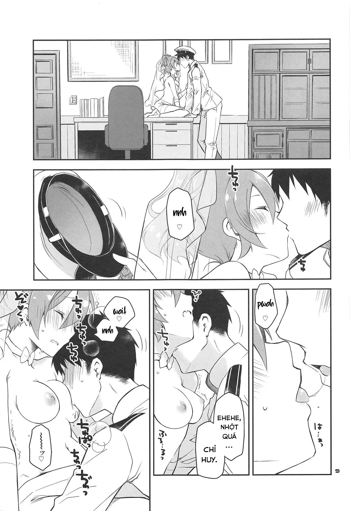 HentaiVN.net - Ảnh 9 - Mukakin Shikikan wa Javelin ni Eien no Ai o Chikau [無課金指揮官はジャベリンに永遠の愛を誓う] - Chap 1
