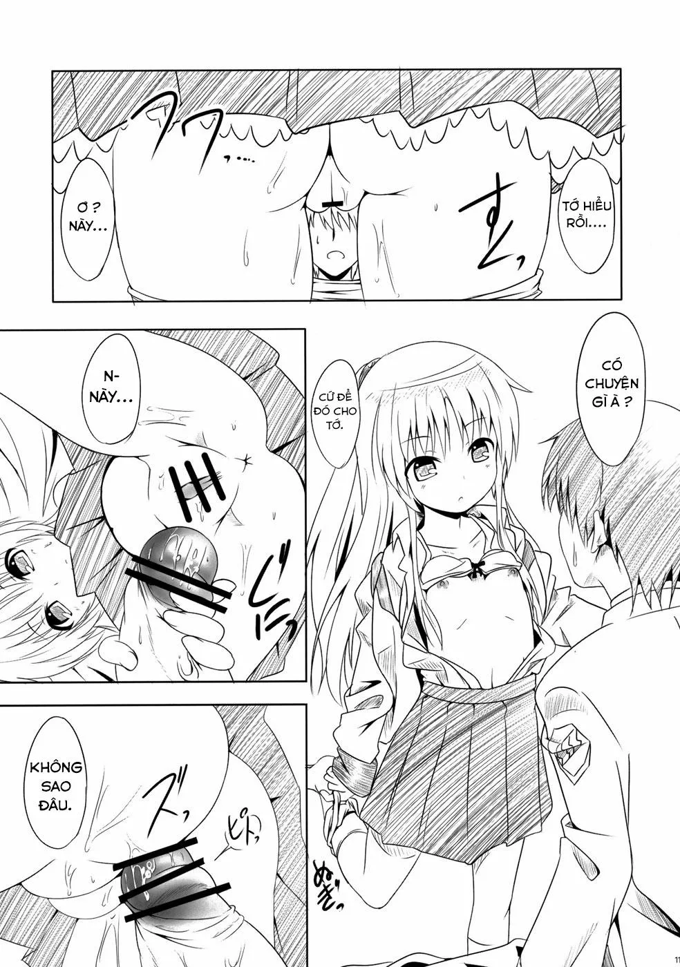 HentaiVN.net - Ảnh 10 - My Angel (Angel Beats!) - Chap 1
