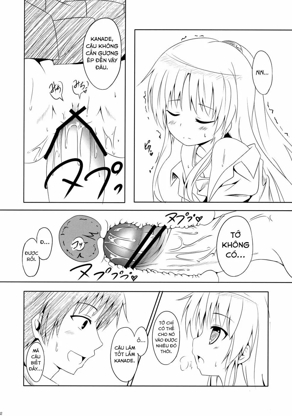 HentaiVN.net - Ảnh 11 - My Angel (Angel Beats!) - Chap 1