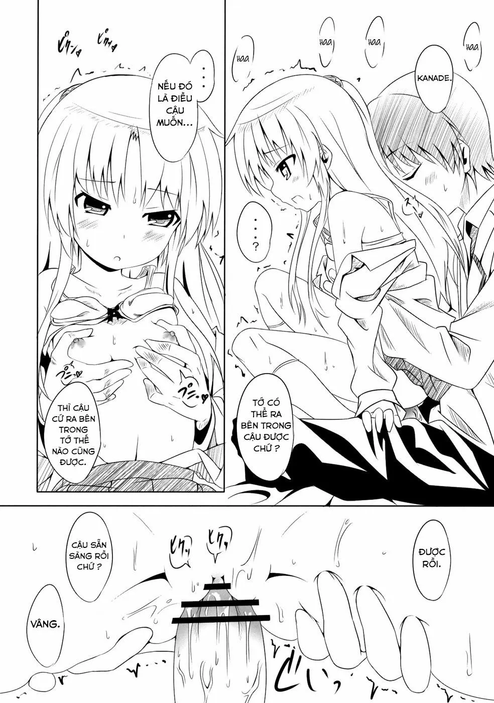 HentaiVN.net - Ảnh 15 - My Angel (Angel Beats!) - Chap 1