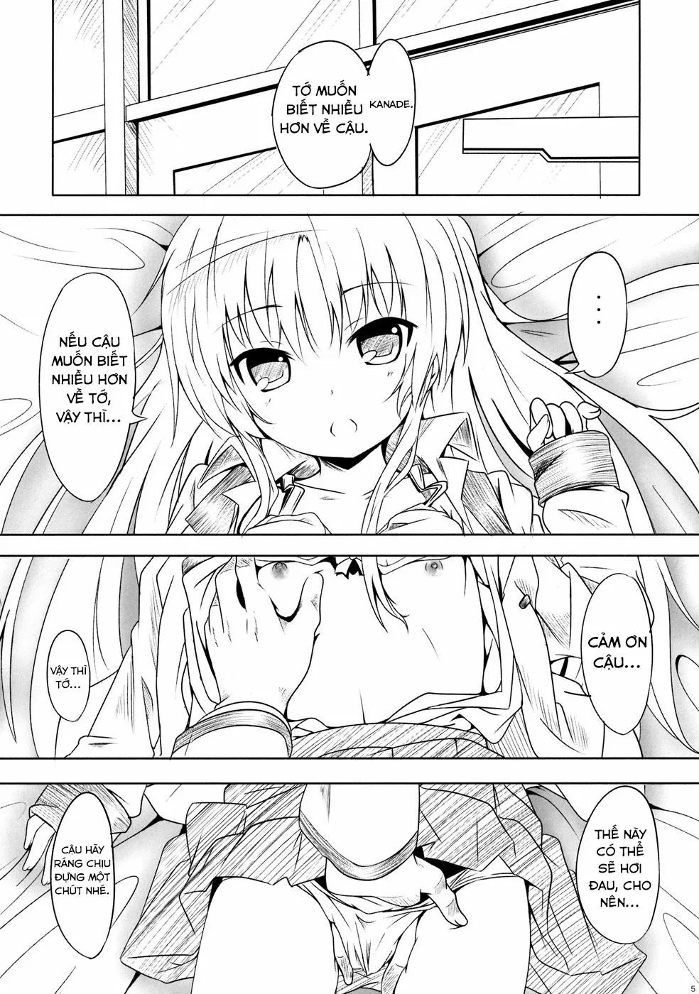 HentaiVN.net - Ảnh 4 - My Angel (Angel Beats!) - Chap 1