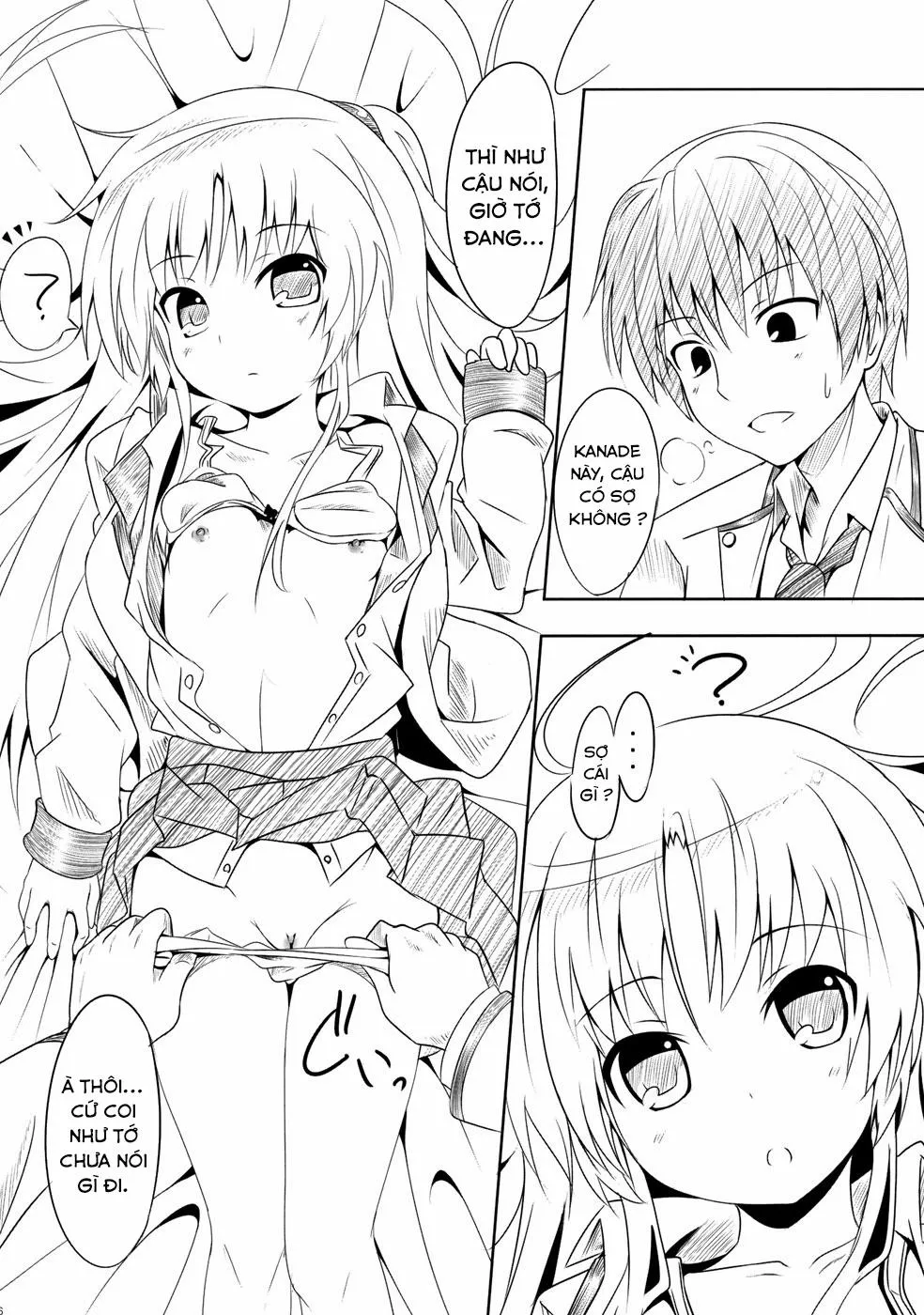 HentaiVN.net - Ảnh 5 - My Angel (Angel Beats!) - Chap 1