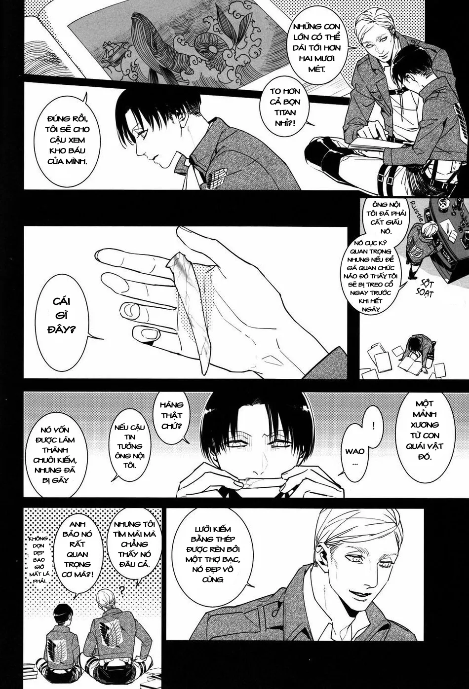 HentaiVN.net - Ảnh 18 - Drop Dead! Fuckin’ Moby Dick (Shingeki no Kyojin) - Chap 1