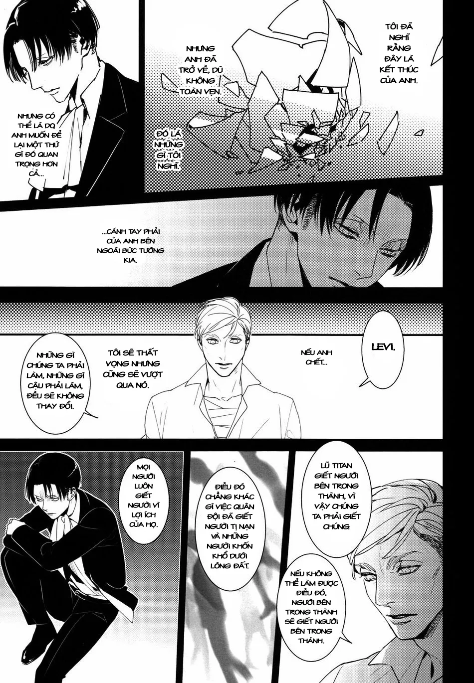 HentaiVN.net - Ảnh 33 - Drop Dead! Fuckin’ Moby Dick (Shingeki no Kyojin) - Chap 1