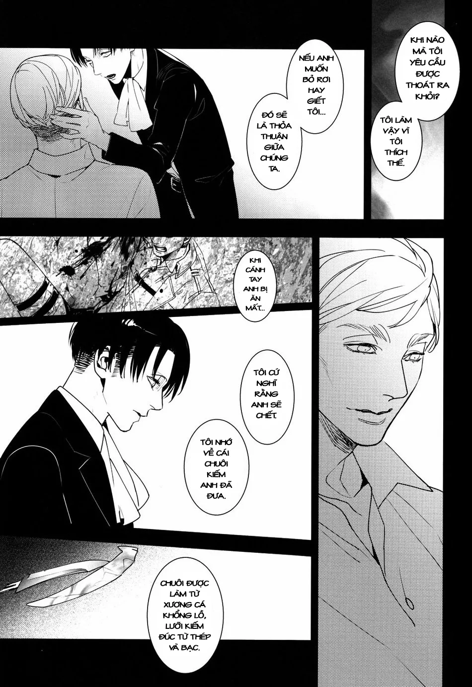 HentaiVN.net - Ảnh 37 - Drop Dead! Fuckin’ Moby Dick (Shingeki no Kyojin) - Chap 1