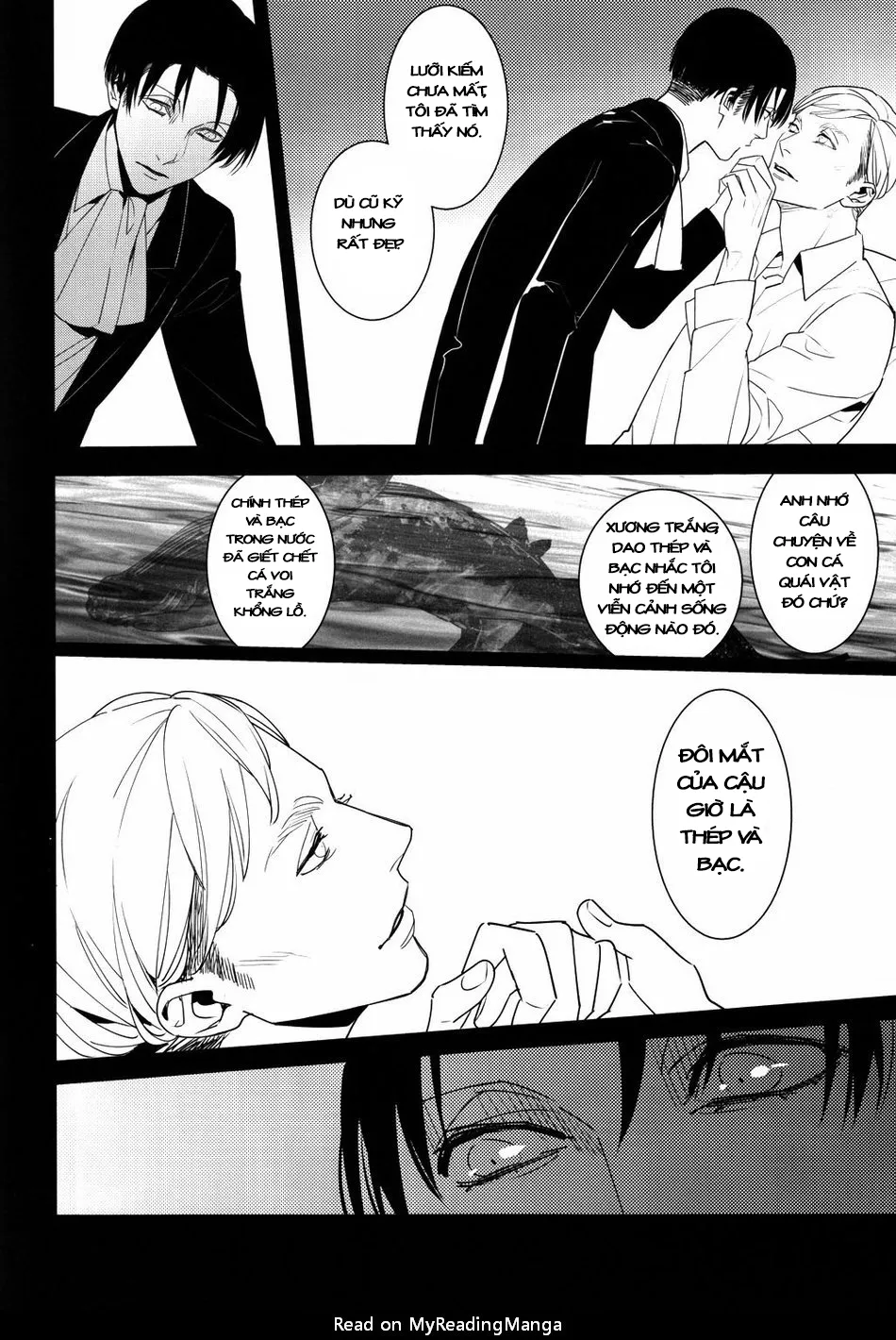 HentaiVN.net - Ảnh 38 - Drop Dead! Fuckin’ Moby Dick (Shingeki no Kyojin) - Chap 1