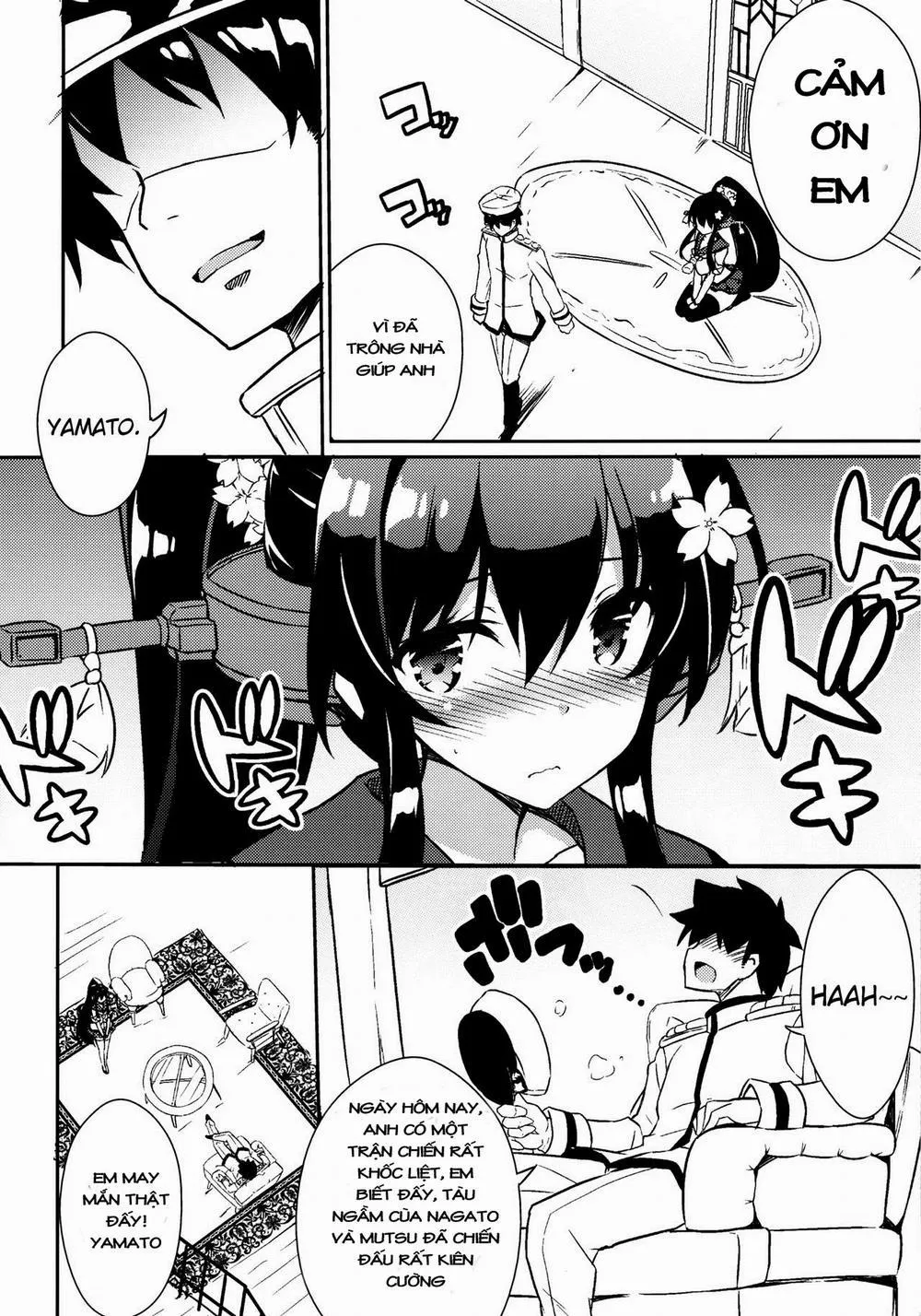 HentaiVN.net - Ảnh 3 - Yamato Hotel no Room Service wa Ikaga Desuka (Kantai Collection -KanColle-) - Chap 1