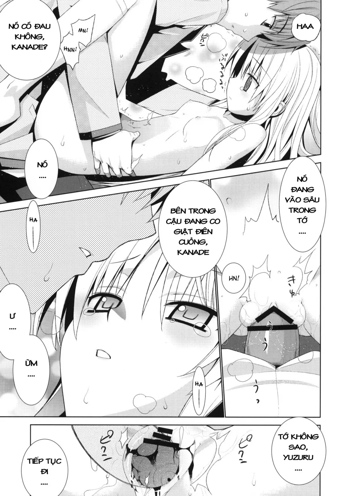 HentaiVN.net - Ảnh 11 - Angel Days (Angel Beats!) - Chap 1