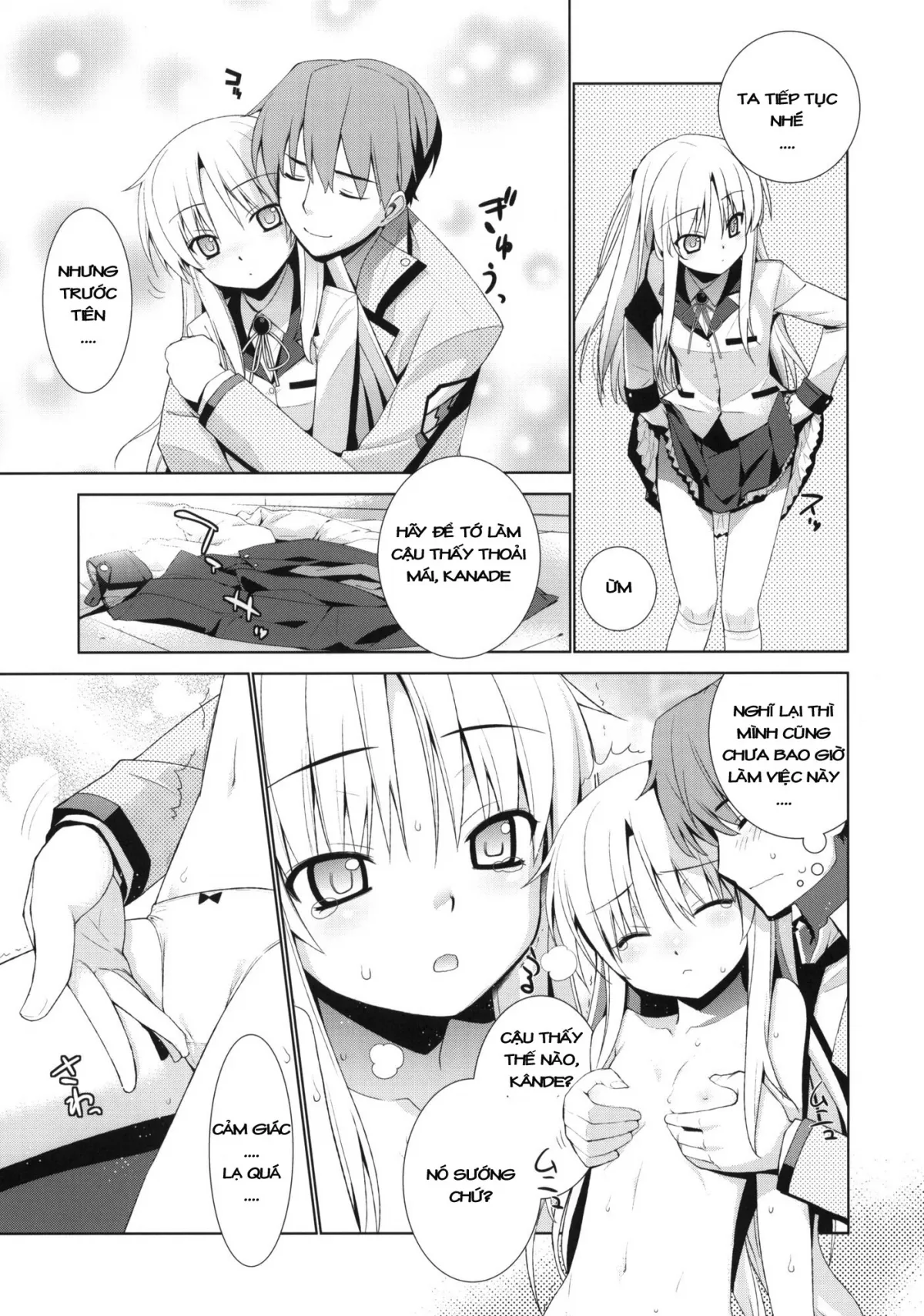 HentaiVN.net - Ảnh 7 - Angel Days (Angel Beats!) - Chap 1