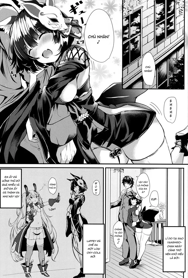 HentaiVN.net - Ảnh 4 - Provoked By A Tipsy Yamashiro-chan!! (Azur Lane) [ほろ酔い山城ちゃんに誘われ隊っ!! (アズールレーン)] - Chap 1