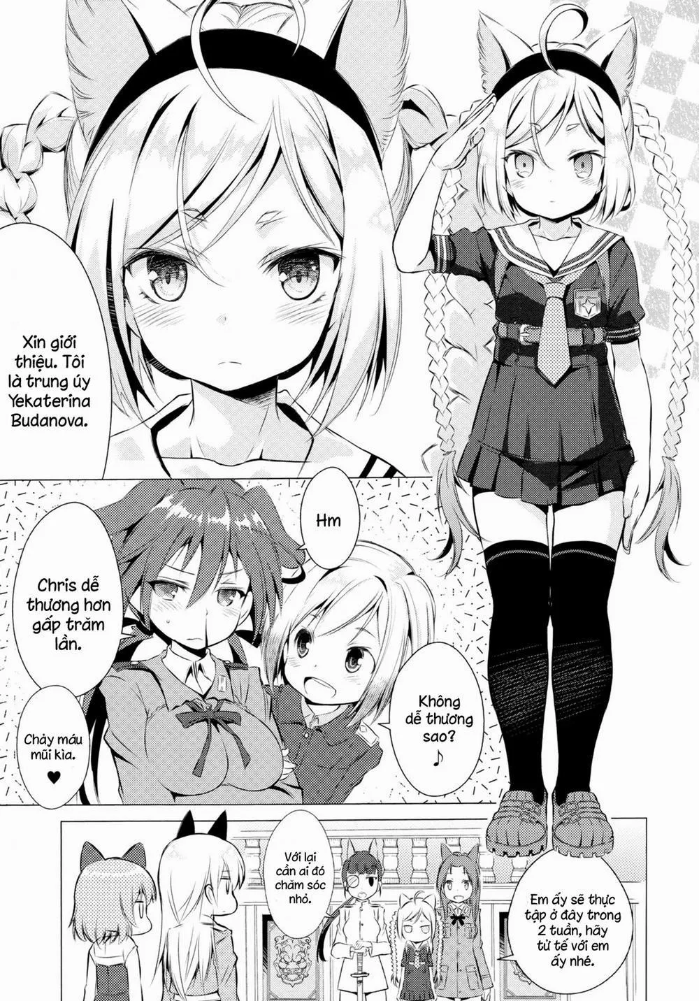 HentaiVN.net - Ảnh 7 - Chu Chu Lips (Strike Witches) - Chap 1