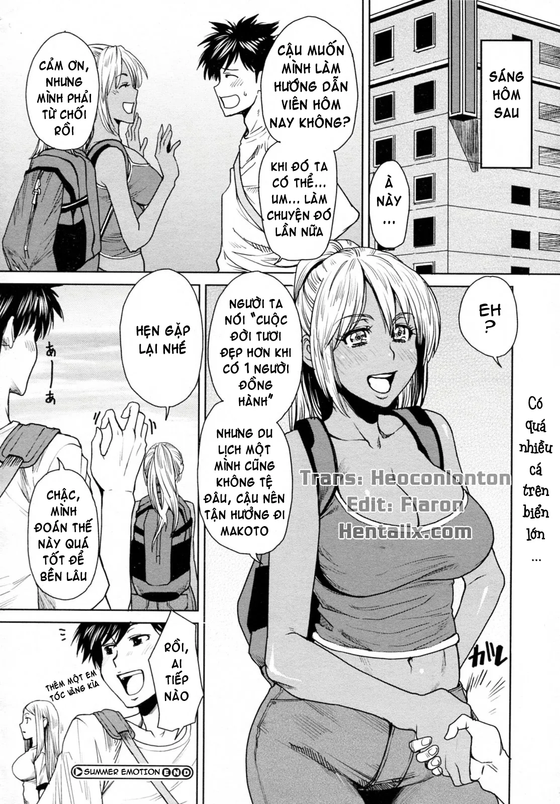 HentaiVN.net - Ảnh 23 - Summer Emotion - Chap 1