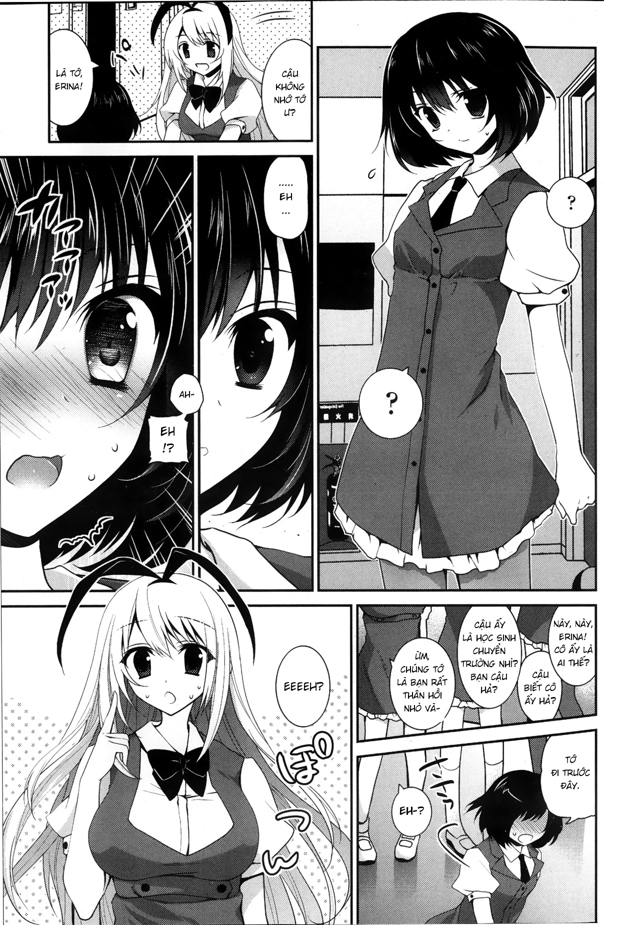 HentaiVN.net - Ảnh 5 - Fureau Do ni Koi o shite [ふれあう度に恋をして] - Chap 1