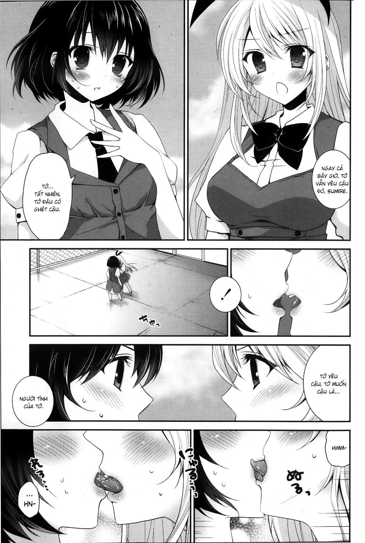 HentaiVN.net - Ảnh 7 - Fureau Do ni Koi o shite [ふれあう度に恋をして] - Chap 1
