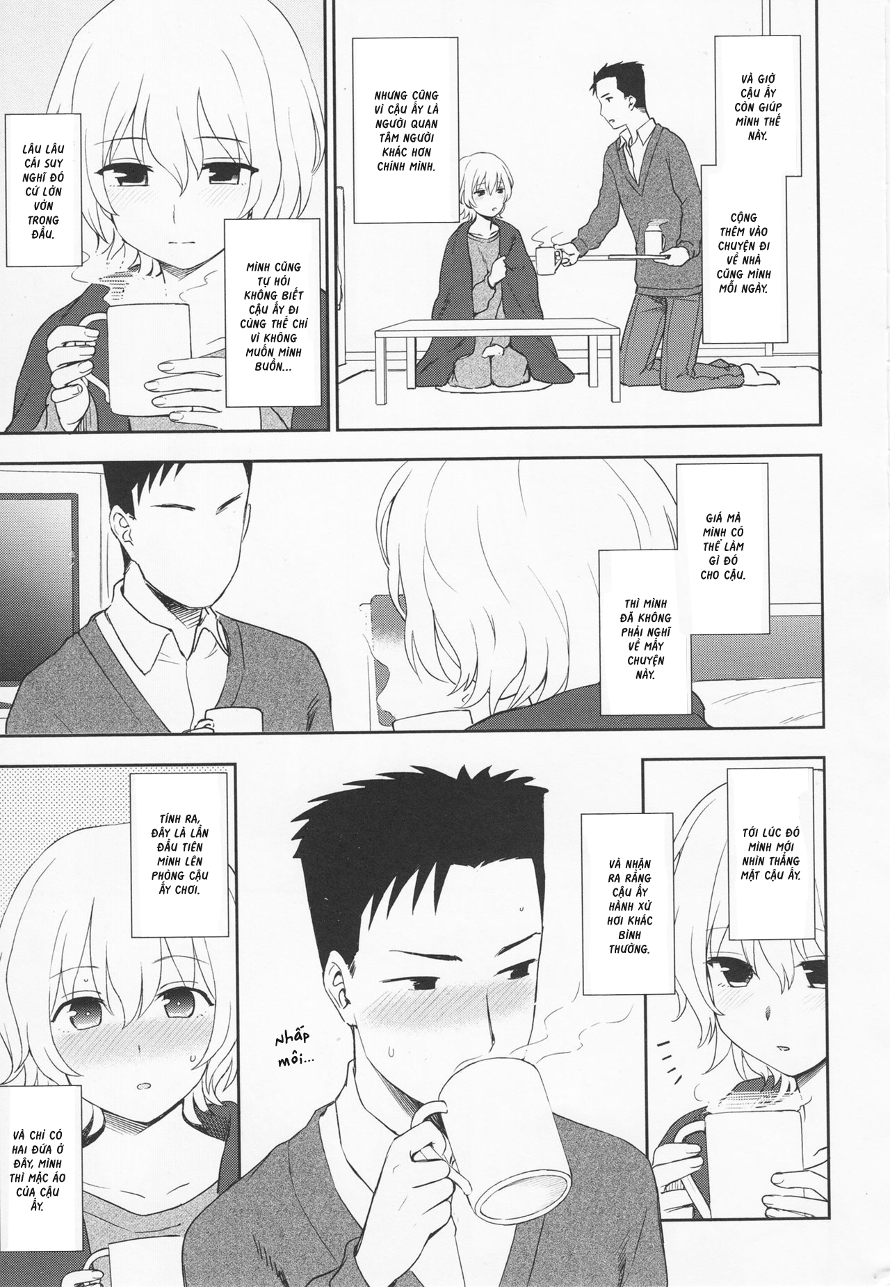 HentaiVN.net - Ảnh 9 - Tan Chảy [Like the snow; ゆきのようにとけて] - Chap 1