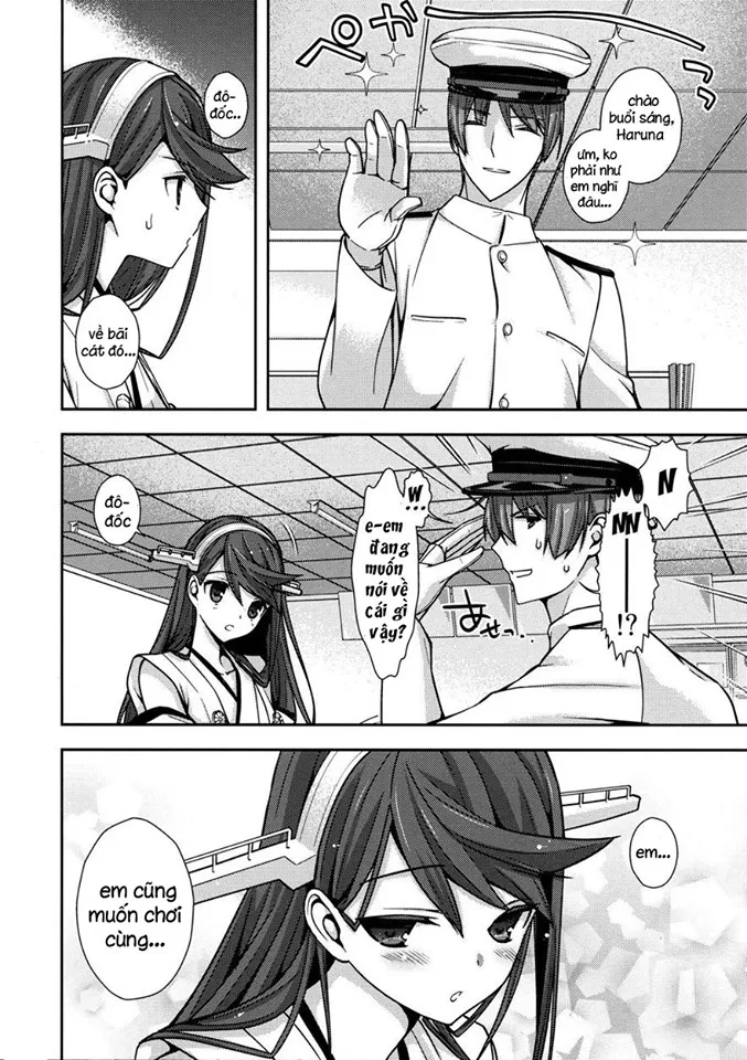 HentaiVN.net - Ảnh 5 - Shitsumushitsu de no Chiisana Vacances (Kantai Collection) [執務室での小さなバカンス (艦隊これくしょん-艦これ-)] - Chap 1