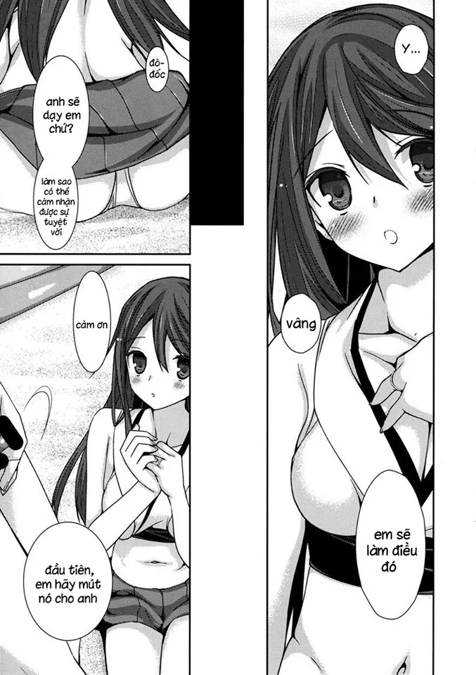 HentaiVN.net - Ảnh 8 - Shitsumushitsu de no Chiisana Vacances (Kantai Collection) [執務室での小さなバカンス (艦隊これくしょん-艦これ-)] - Chap 1