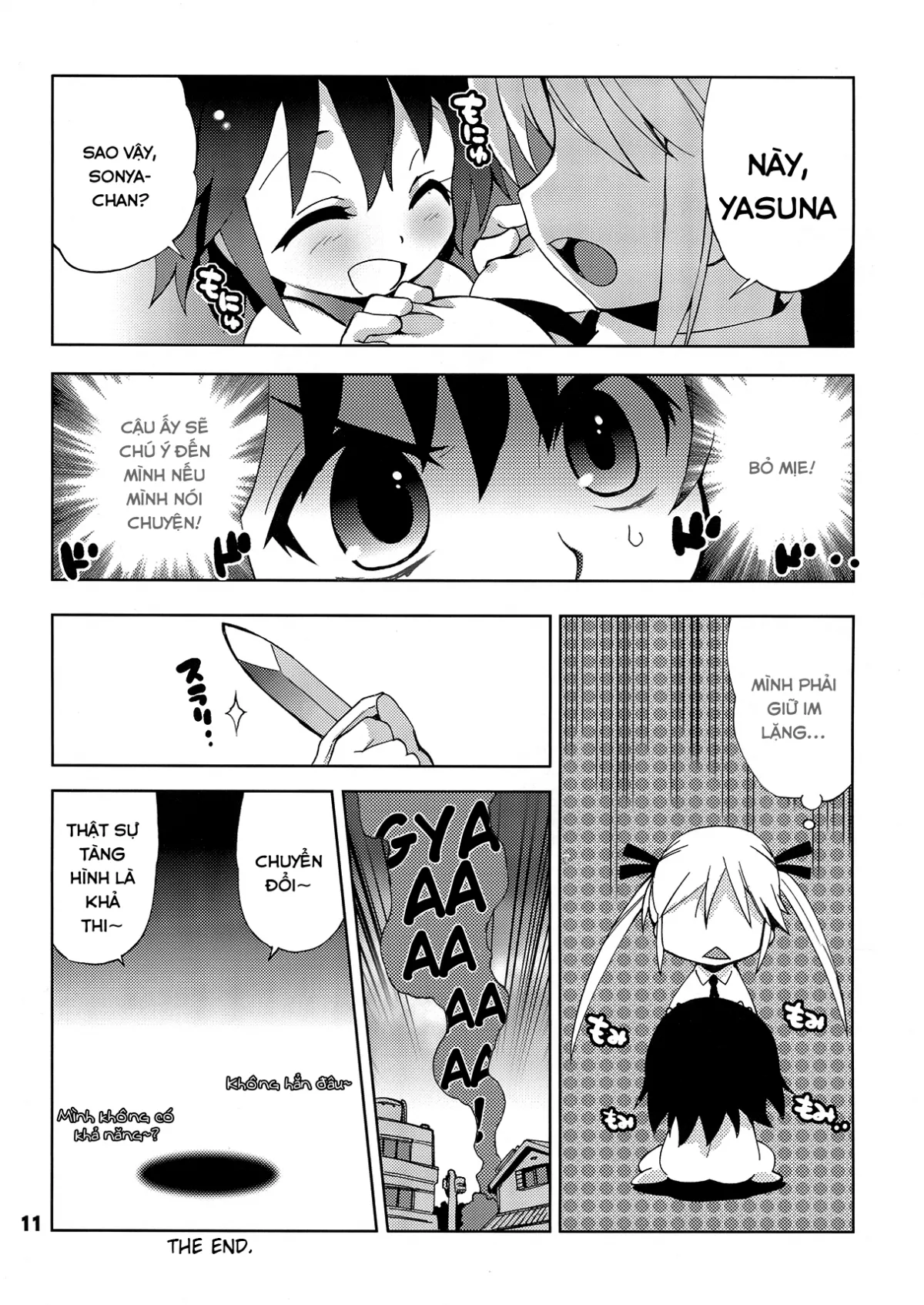 HentaiVN.net - Ảnh 9 - Kurayami Shiryuunin (Kill me baby) - Chap 1