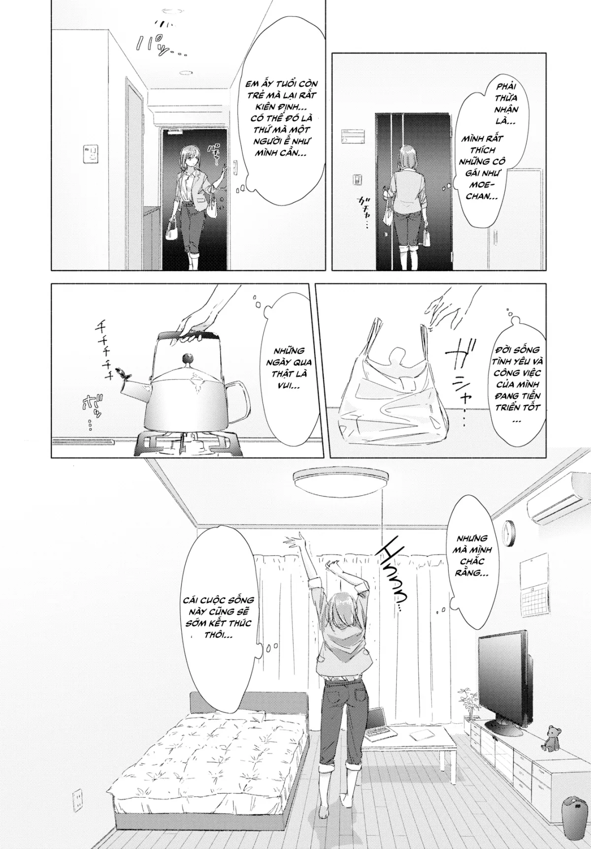 HentaiVN.net - Ảnh 4 - Định Mệnh Của Chúng Ta [If It Was Fate Who Brought Us Together] - Chap 1