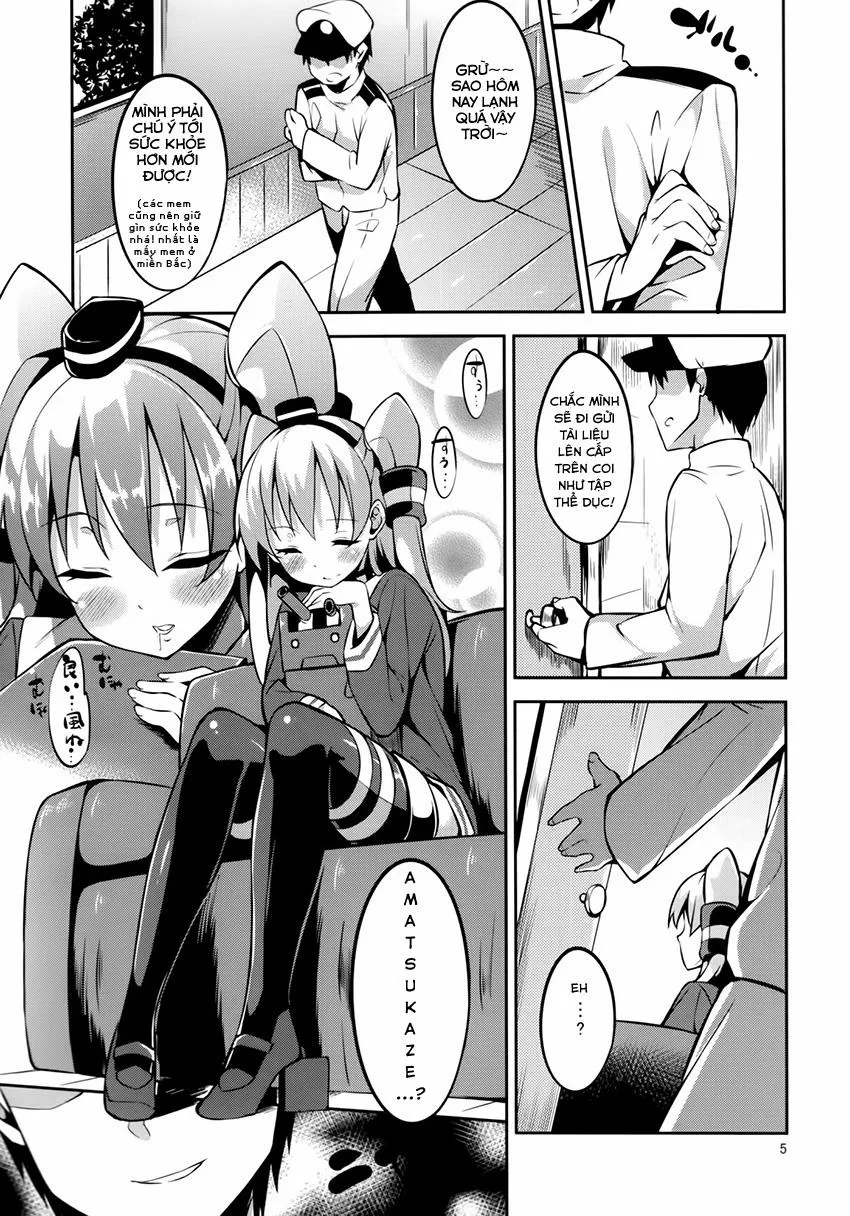 HentaiVN.net - Ảnh 4 - Amatsukaze-Chan To (Kancolle) - Chap 1