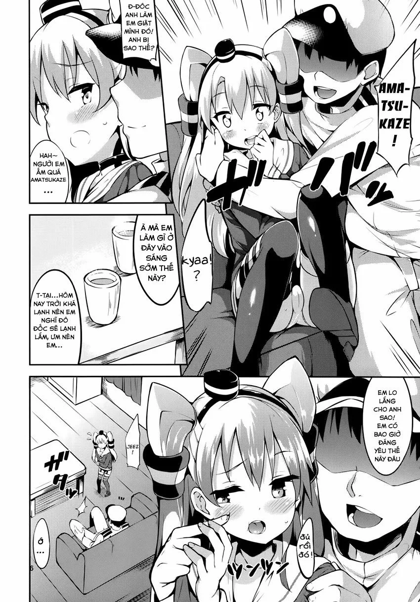 HentaiVN.net - Ảnh 5 - Amatsukaze-Chan To (Kancolle) - Chap 1