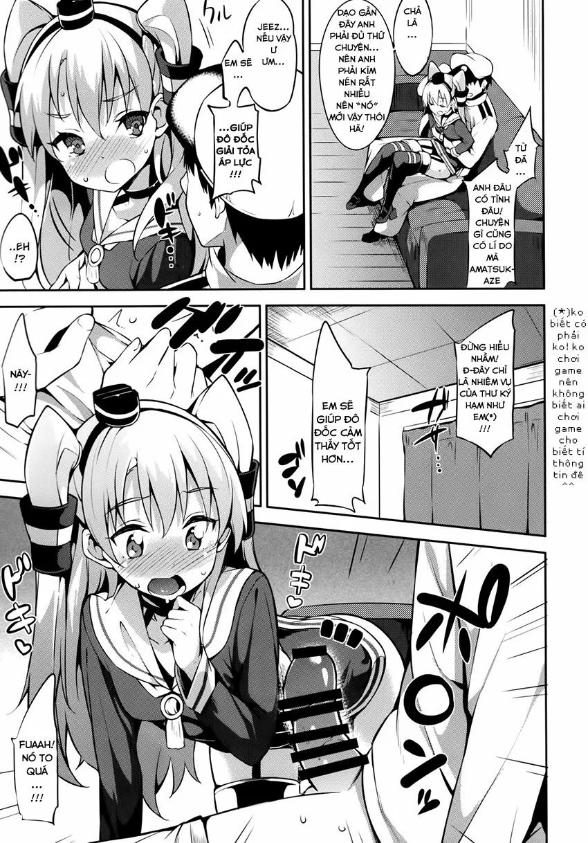 HentaiVN.net - Ảnh 8 - Amatsukaze-Chan To (Kancolle) - Chap 1