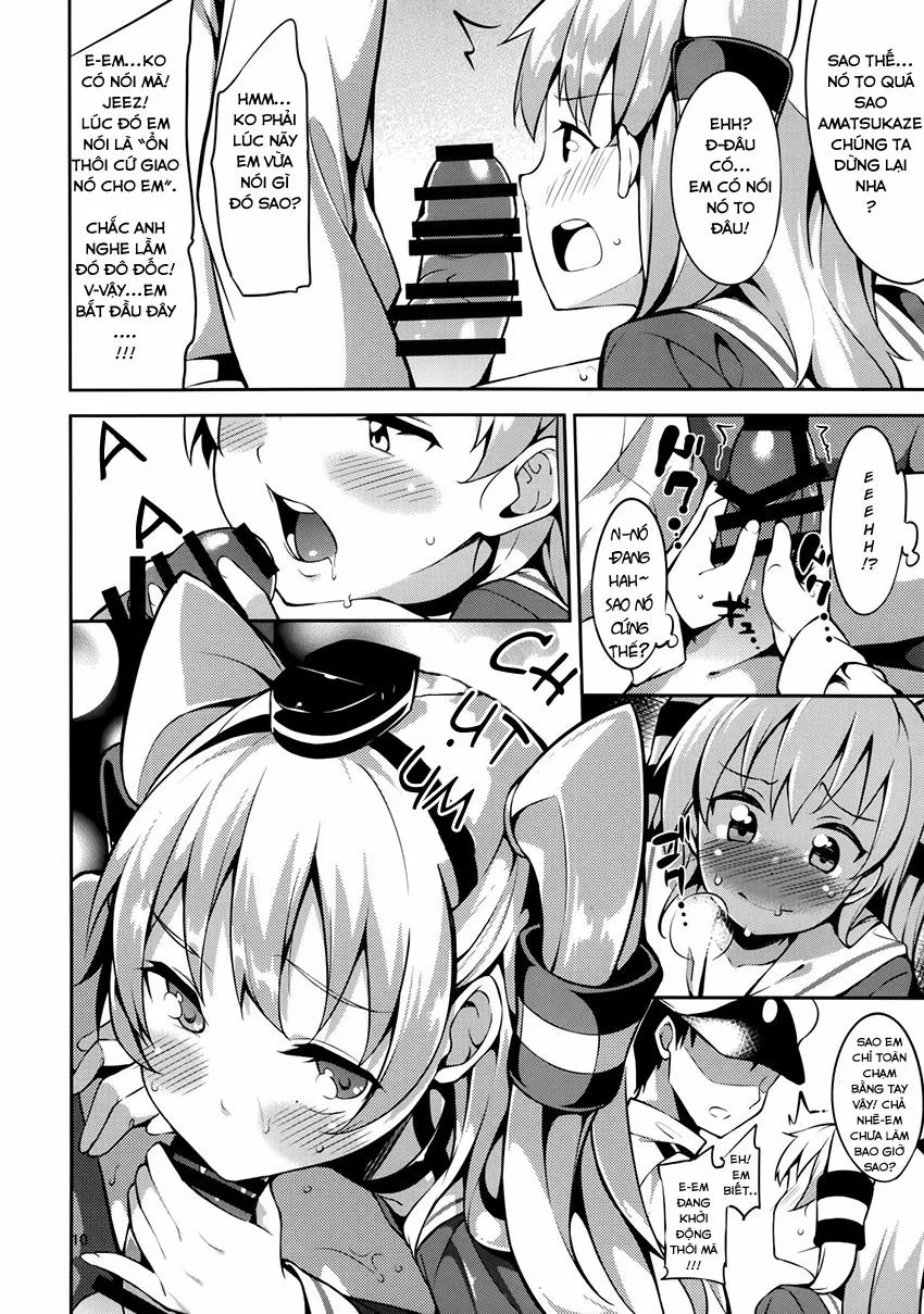 HentaiVN.net - Ảnh 9 - Amatsukaze-Chan To (Kancolle) - Chap 1
