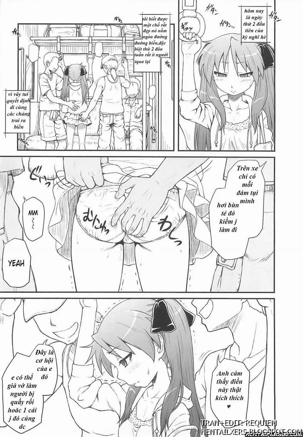 HentaiVN.net - Ảnh 4 - Kagamin wa Ore no Yome 3 (Lucky Star) - Chap 1