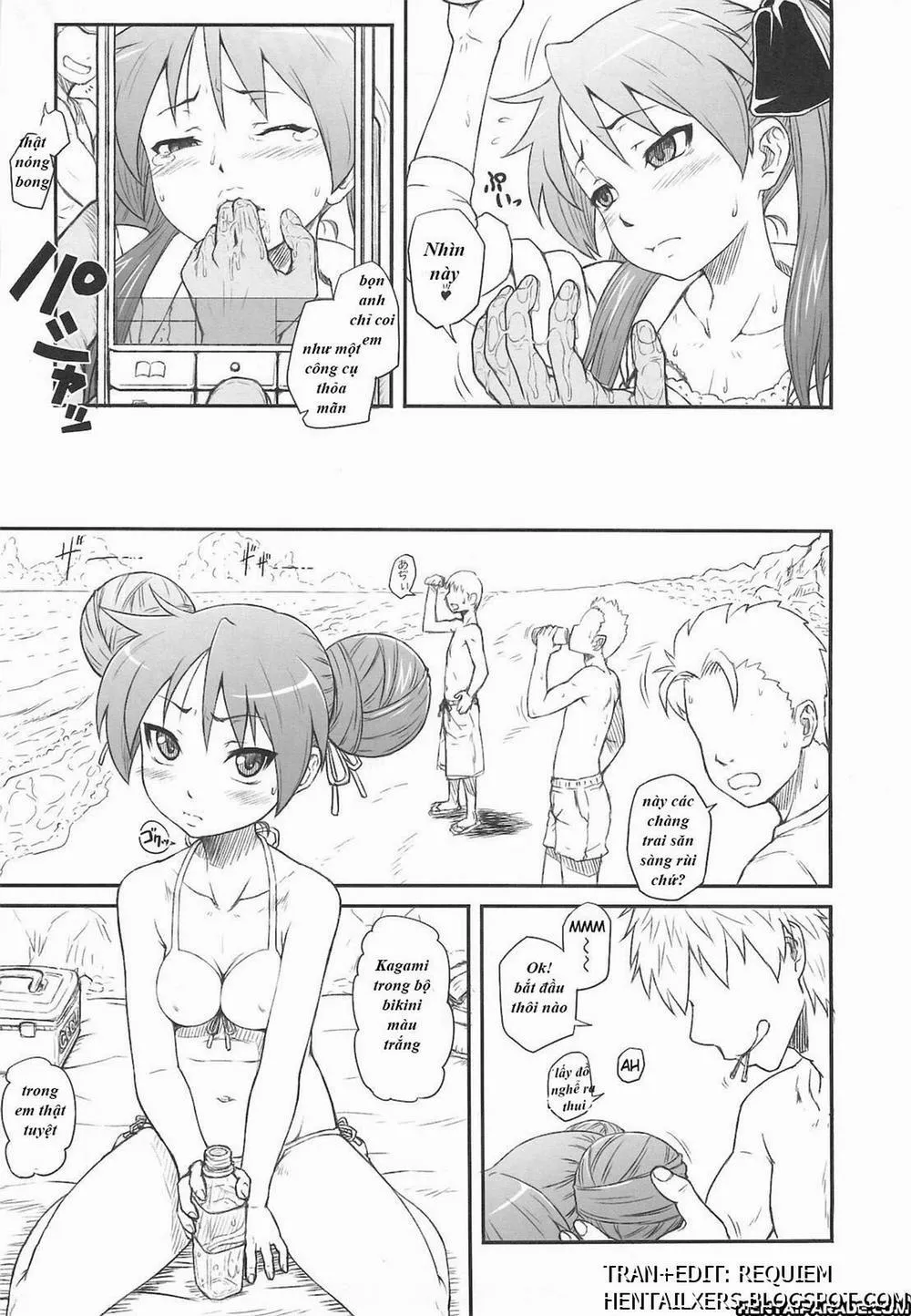 HentaiVN.net - Ảnh 6 - Kagamin wa Ore no Yome 3 (Lucky Star) - Chap 1