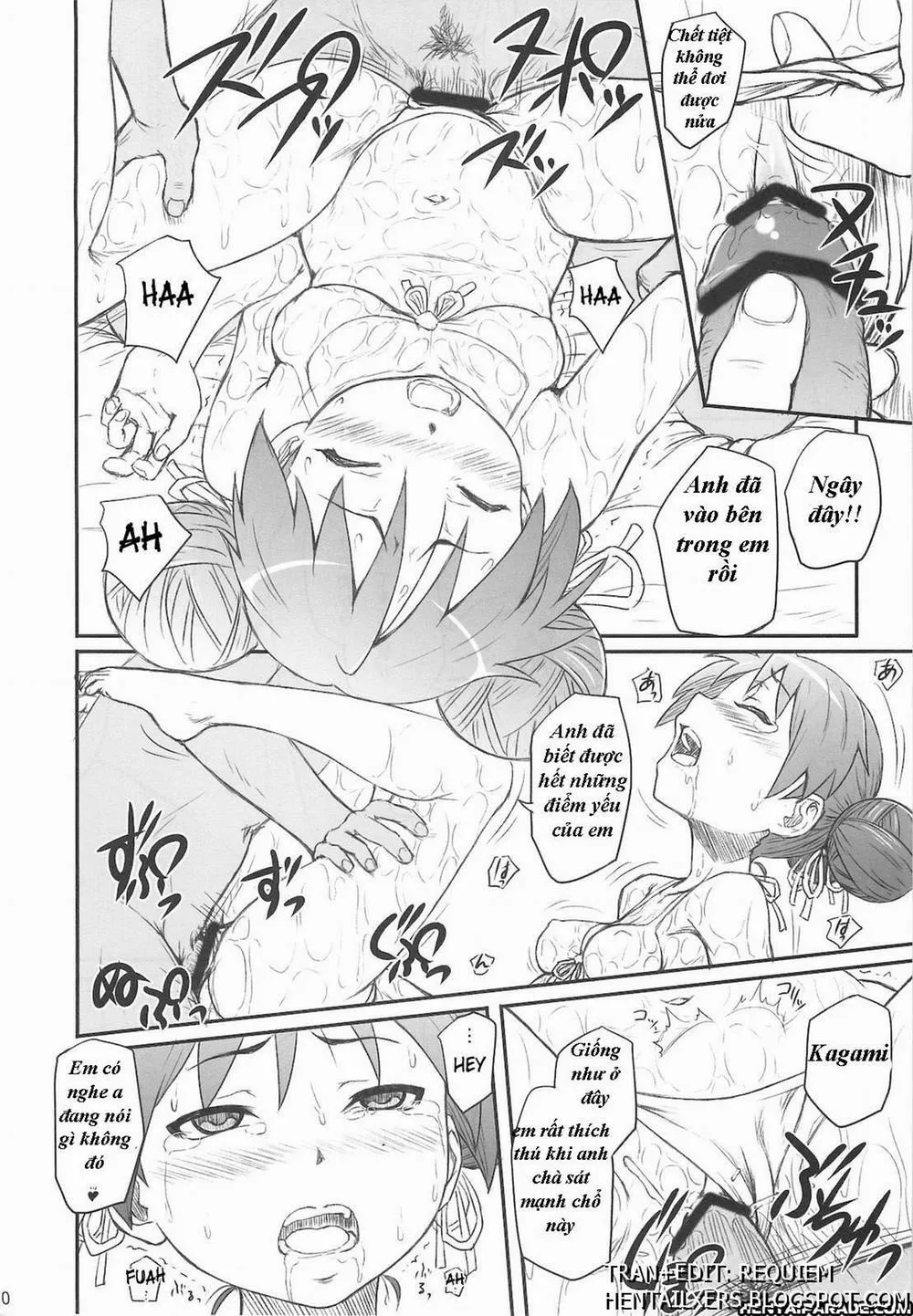 HentaiVN.net - Ảnh 9 - Kagamin wa Ore no Yome 3 (Lucky Star) - Chap 1