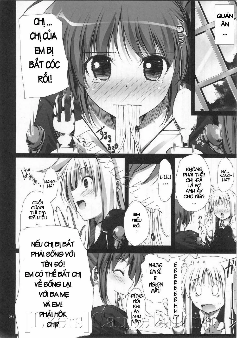 HentaiVN.net - Ảnh 2 - Home Sweet Home ~ Fate hen (Mahou Shoujo Lyrical Nanoha) - Chap 1