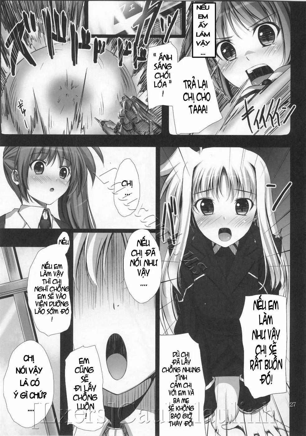 HentaiVN.net - Ảnh 3 - Home Sweet Home ~ Fate hen (Mahou Shoujo Lyrical Nanoha) - Chap 1