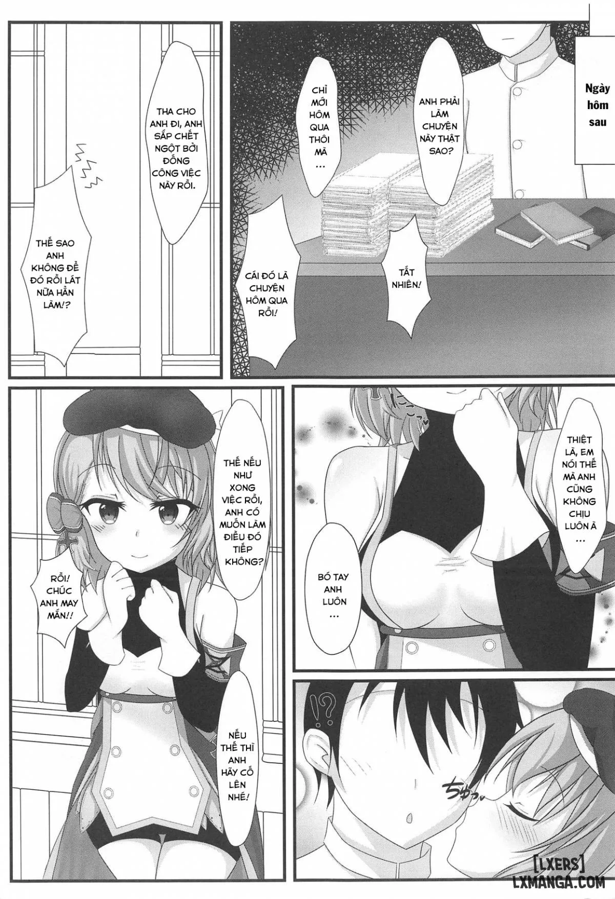 HentaiVN.net - Ảnh 20 - Shikikan wa Hontou ni Shikata ga Nai desu ne - Chap 1