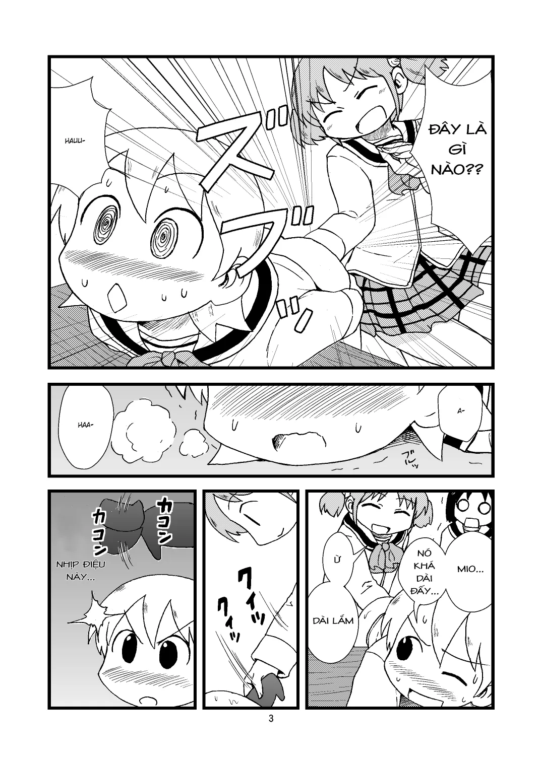 HentaiVN.net - Ảnh 3 - Yukko ni tsukkomi manga (Nichijou) [ゆっこにツッコミまんが] - Chap 1
