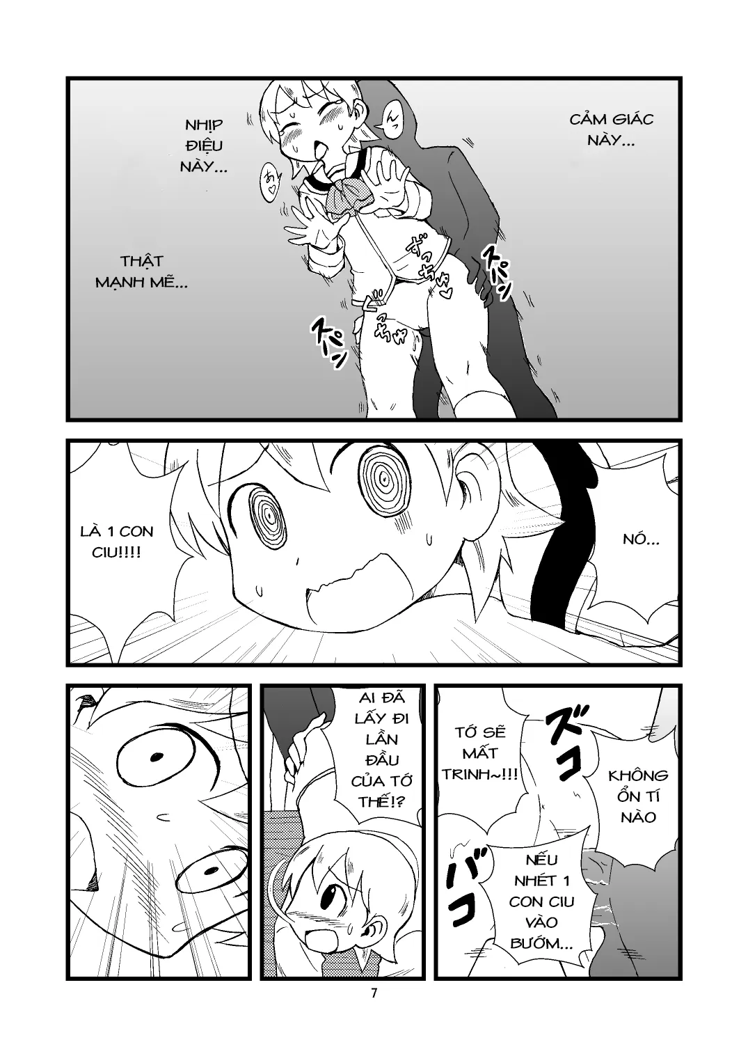 HentaiVN.net - Ảnh 7 - Yukko ni tsukkomi manga (Nichijou) [ゆっこにツッコミまんが] - Chap 1