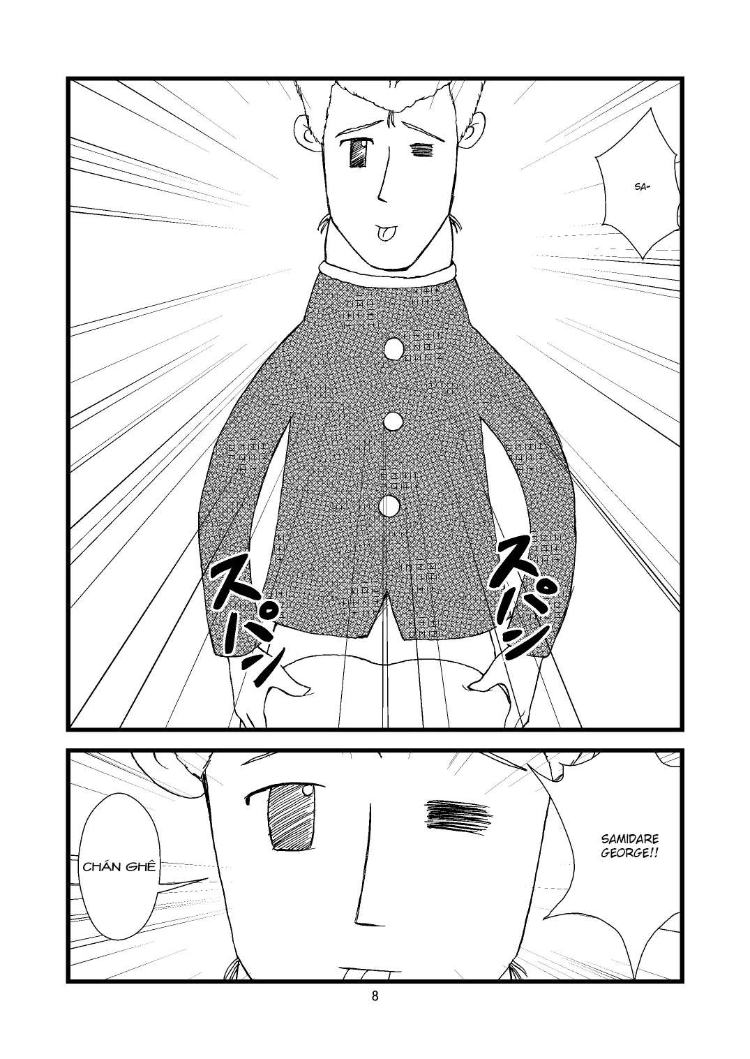 HentaiVN.net - Ảnh 8 - Yukko ni tsukkomi manga (Nichijou) [ゆっこにツッコミまんが] - Chap 1
