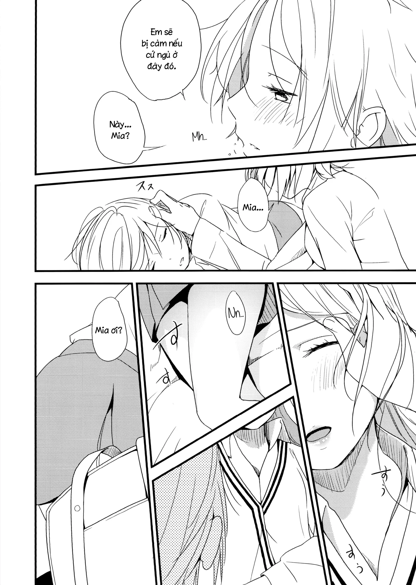 HentaiVN.net - Ảnh 20 - Coward Yomi, Mahiru, And Mia [イクジナシ ヨミとマヒルとミア] - Chap 1