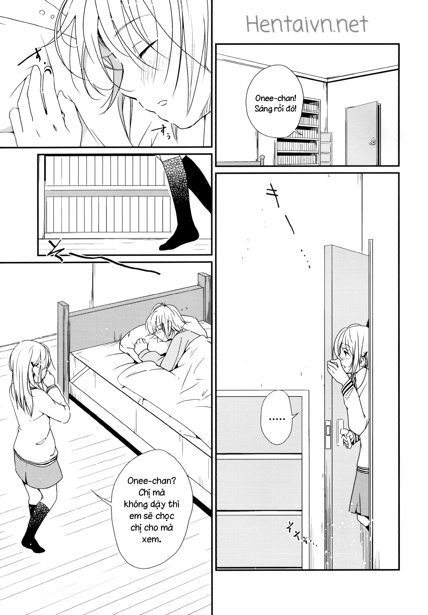 HentaiVN.net - Ảnh 3 - Coward Yomi, Mahiru, And Mia [イクジナシ ヨミとマヒルとミア] - Chap 1