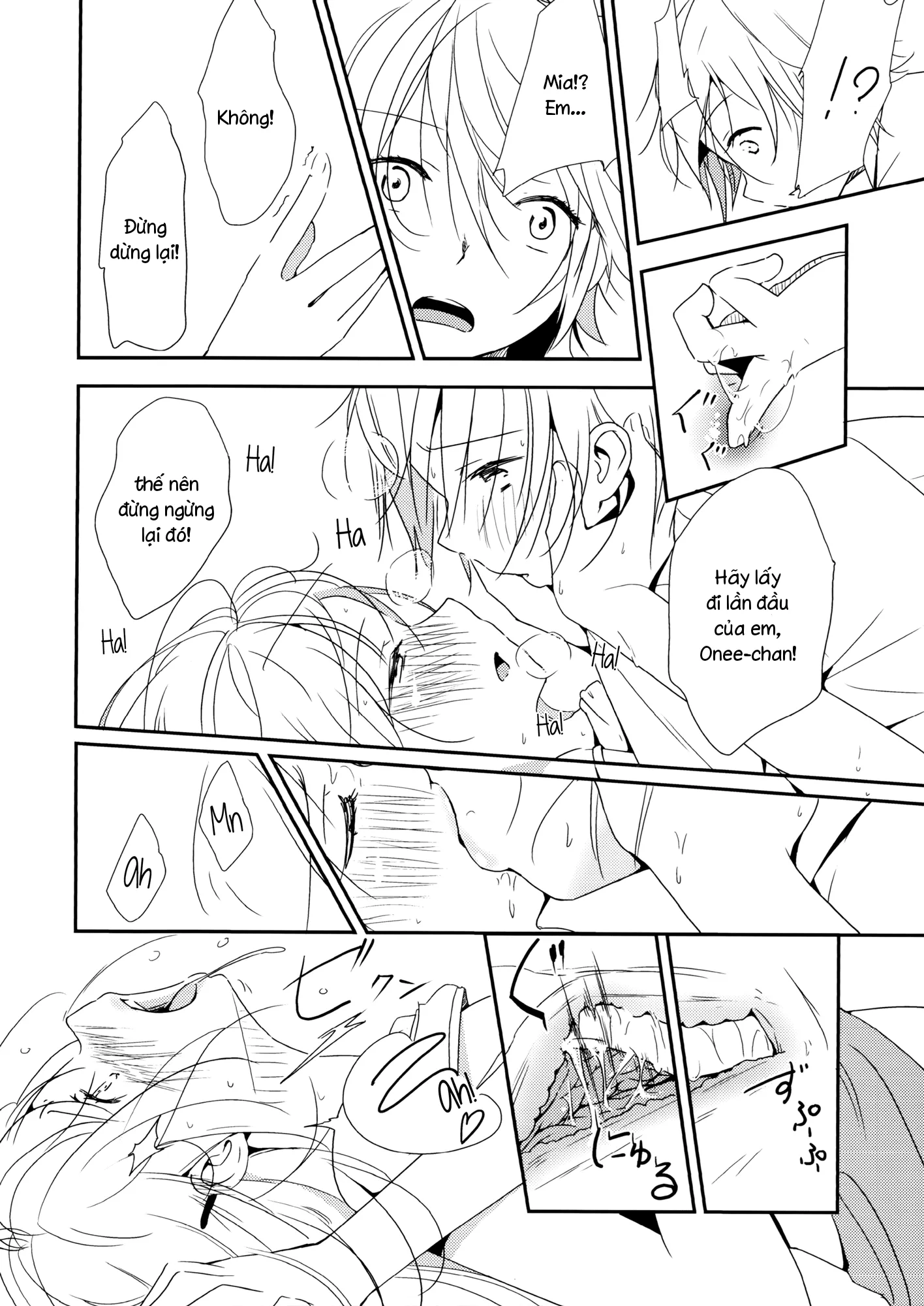 HentaiVN.net - Ảnh 30 - Coward Yomi, Mahiru, And Mia [イクジナシ ヨミとマヒルとミア] - Chap 1