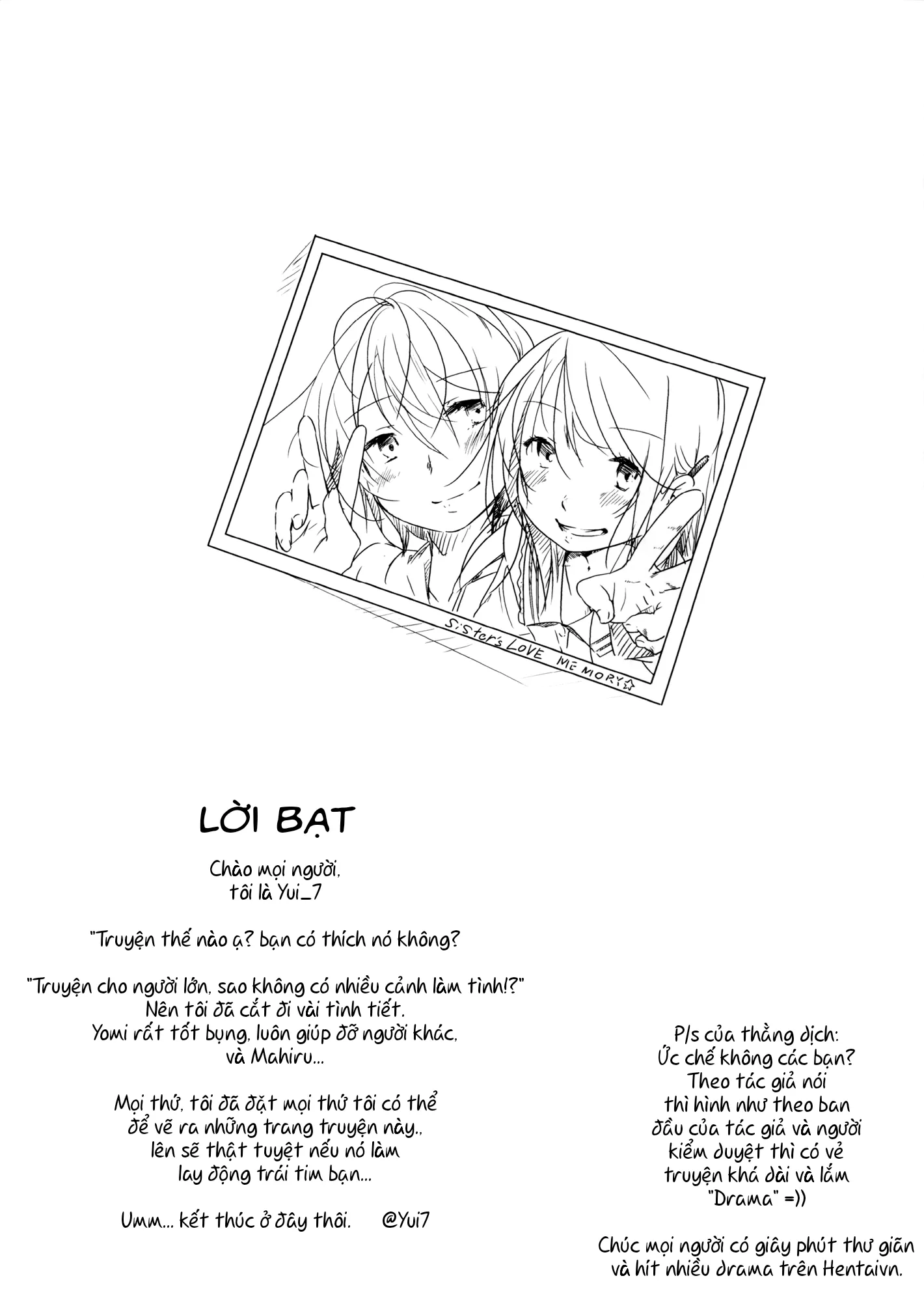 HentaiVN.net - Ảnh 37 - Coward Yomi, Mahiru, And Mia [イクジナシ ヨミとマヒルとミア] - Chap 1