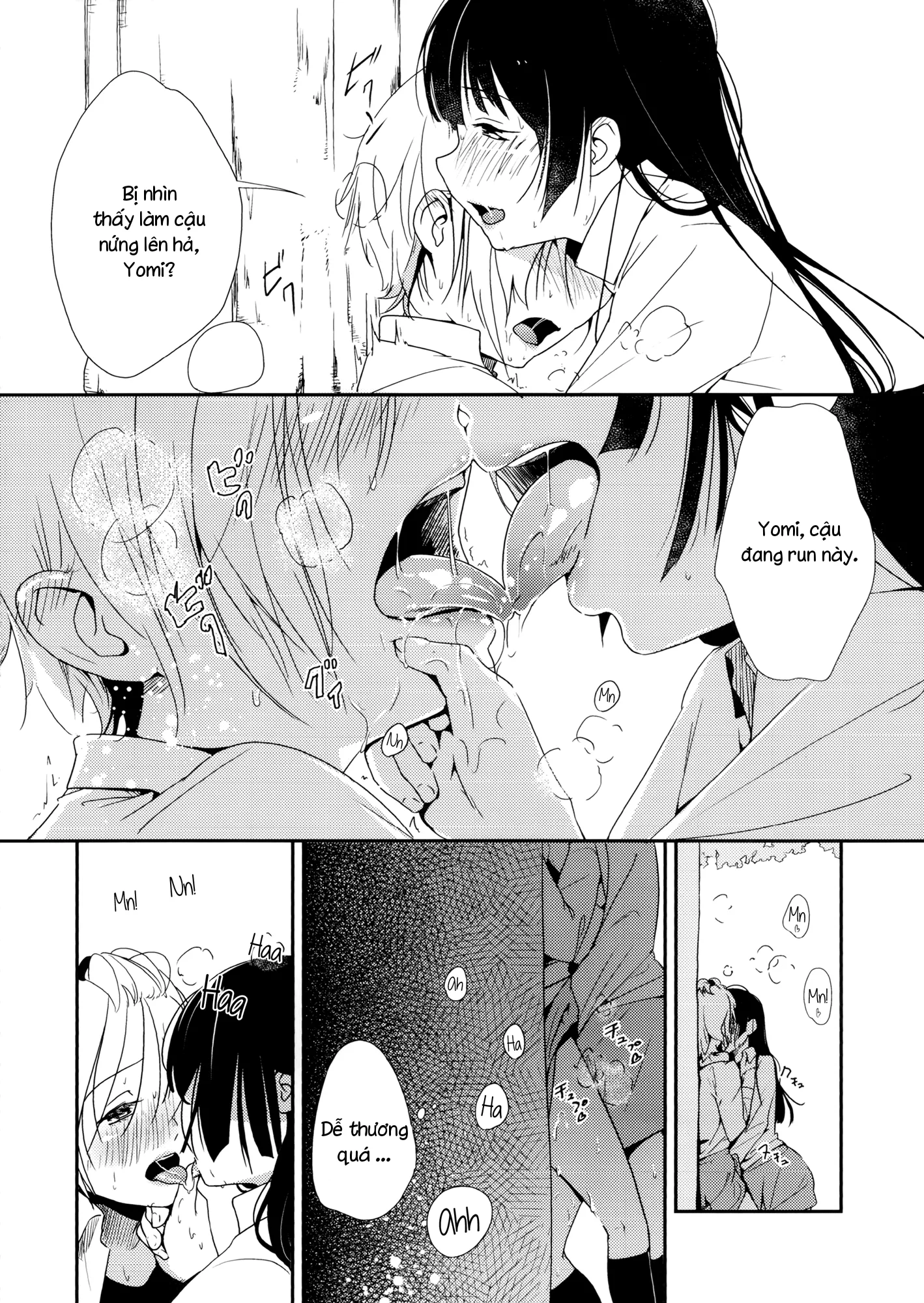 HentaiVN.net - Ảnh 8 - Coward Yomi, Mahiru, And Mia [イクジナシ ヨミとマヒルとミア] - Chap 1