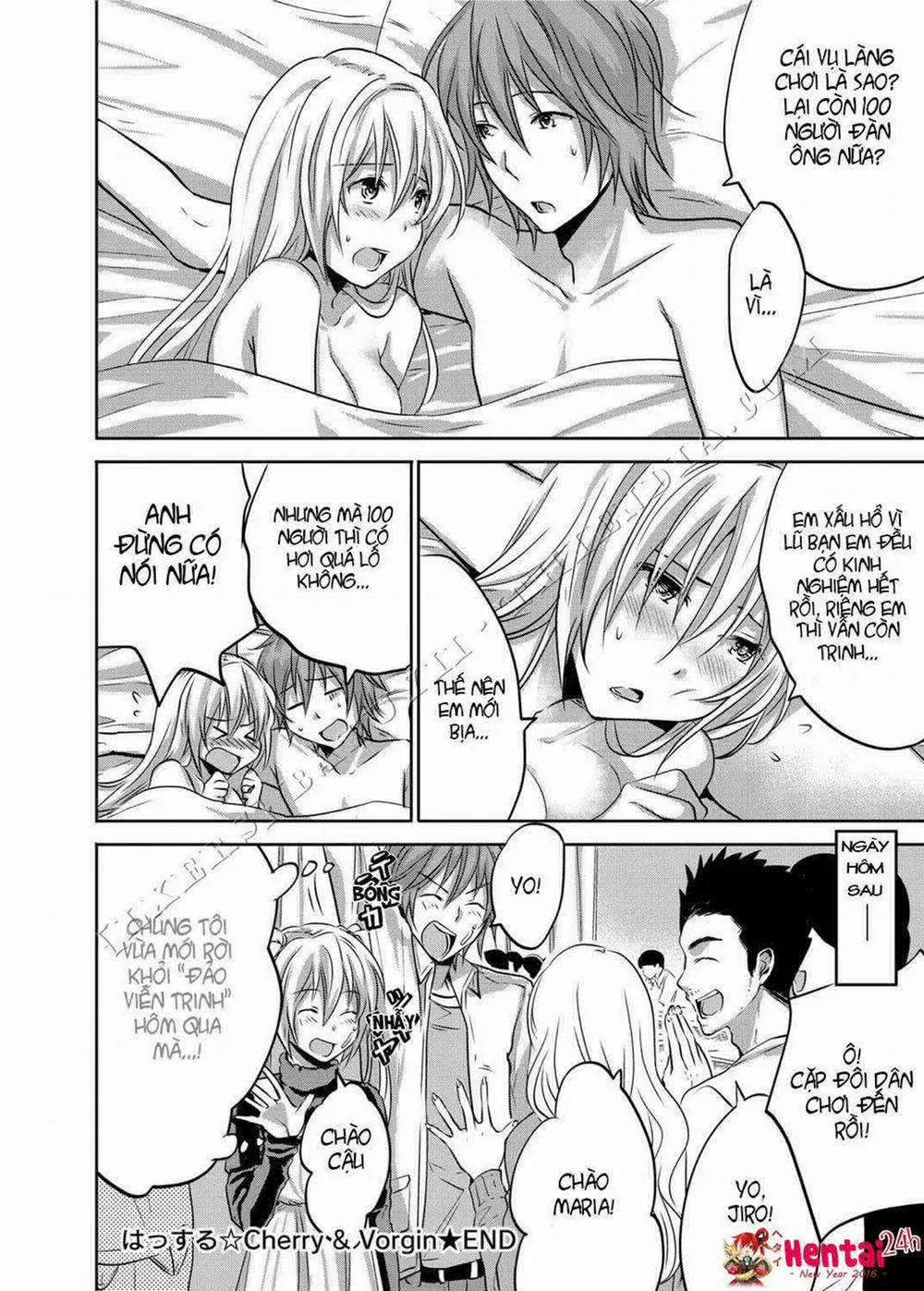 HentaiVN.net - Ảnh 16 - Hustle Cherry&Virgin - Chap 1