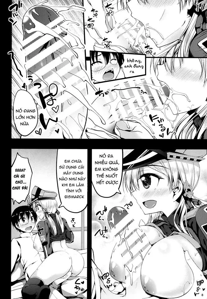 HentaiVN.net - Ảnh 5 - Prinz Eugen Tsuigekisen ni Utsurimasu (Kantai Collection -KanColle-) [プリンツ・オイゲン追撃戦に移 (艦隊これくしょん -艦これ-)] - Chap 1