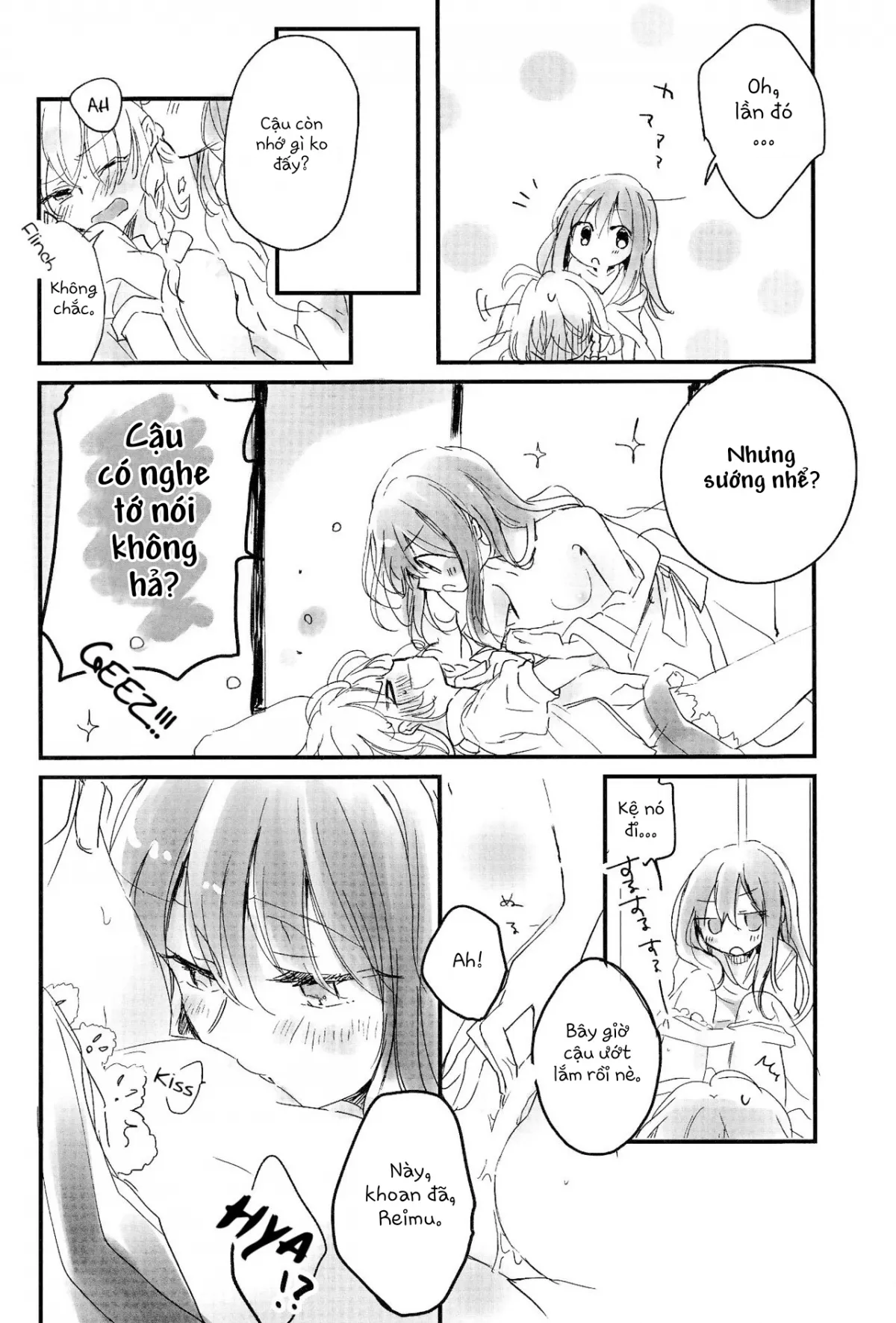 HentaiVN.net - Ảnh 8 - Re: Wait Until Dark (Touhou Project) [Kuraku naru made Matte] - Chap 1