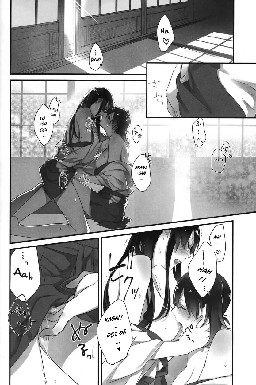 HentaiVN.net - Ảnh 18 - Tan Chảy Vì Em! (Kantai Collection) [Melting Together at 40℃ Lovers, 融点40℃の恋人] - Chap 1