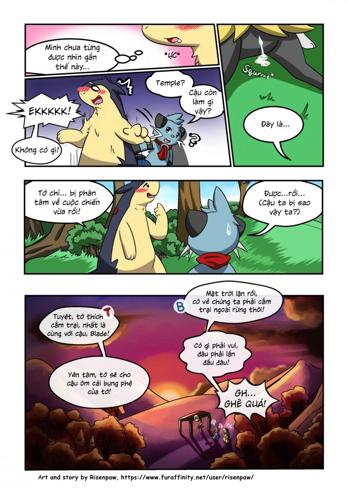 HentaiVN.net - Ảnh 5 - First Night (Pokemon) - Chap 1