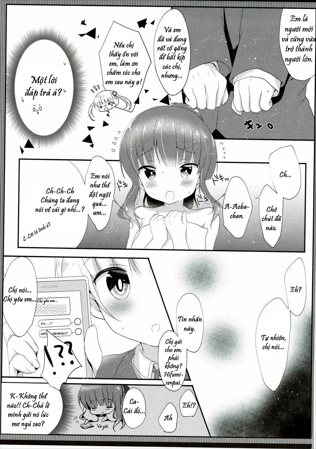 HentaiVN.net - Ảnh 12 - Yasashii Aoba-chan ga Suki...!? (New Game!) [I Love The Gentle Aoba-Chan...!?] - Chap 1