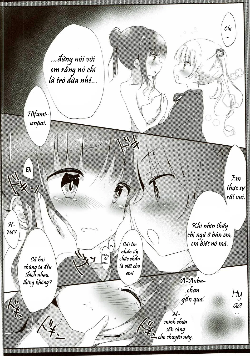 HentaiVN.net - Ảnh 13 - Yasashii Aoba-chan ga Suki...!? (New Game!) [I Love The Gentle Aoba-Chan...!?] - Chap 1